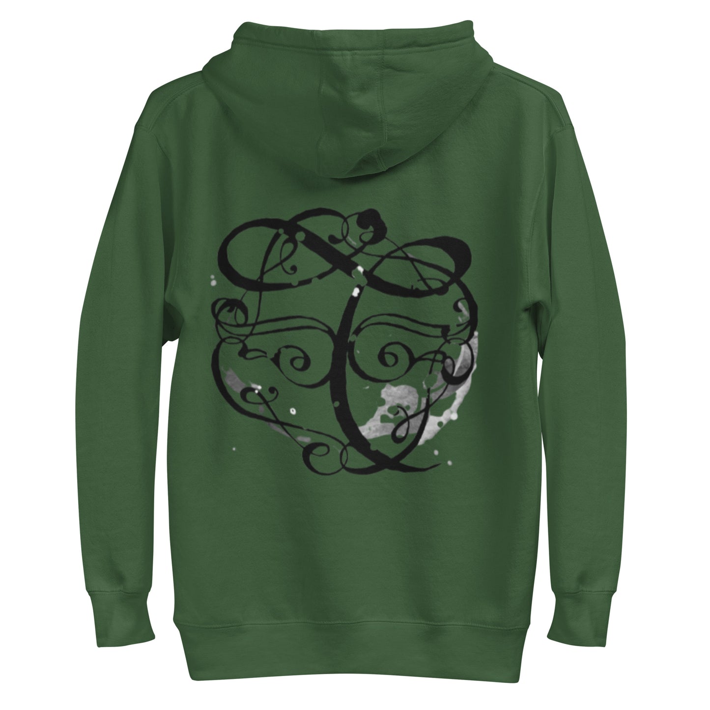 TOXIC SKULL Unisex Hoodie (B/W)