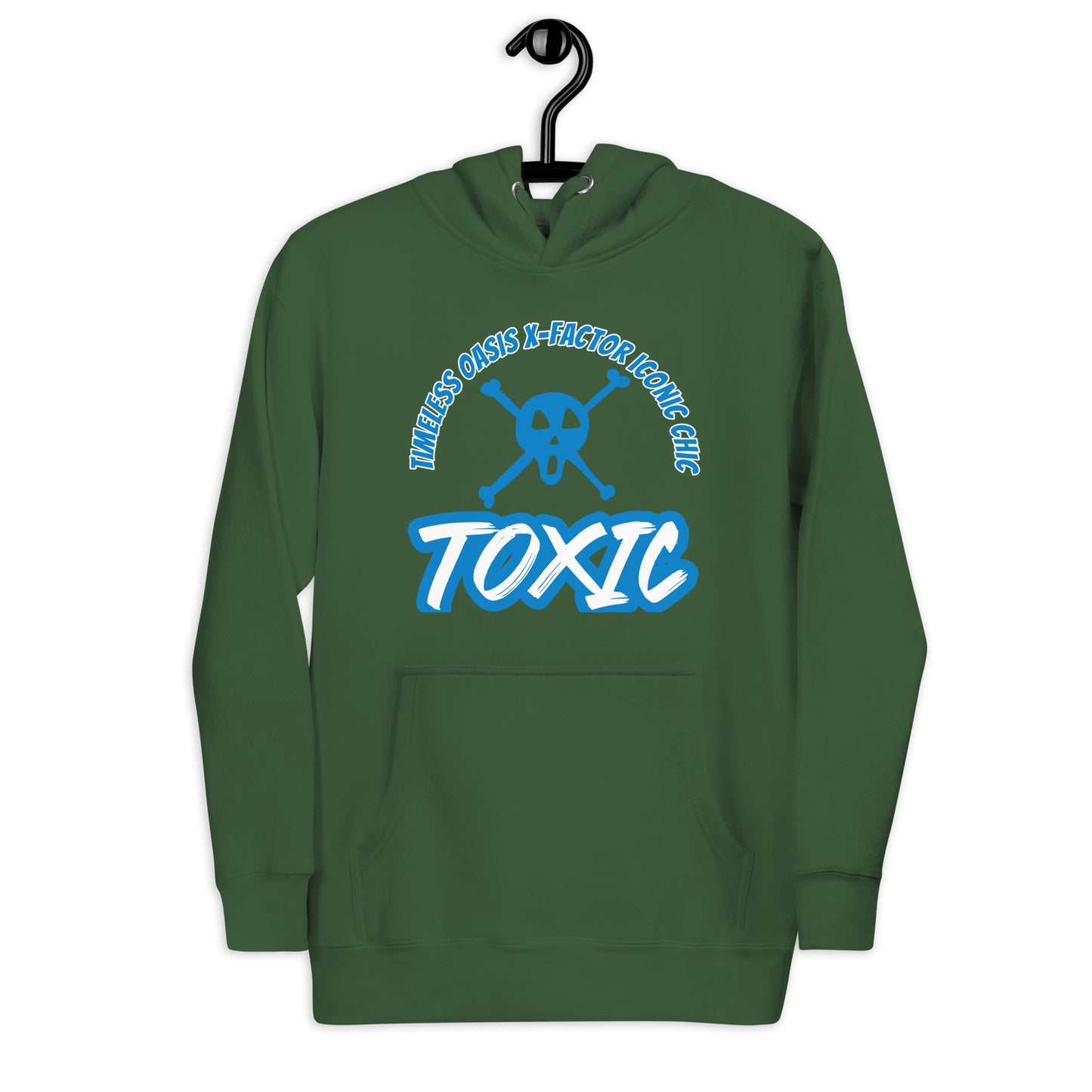 TOXIC SKULL Unisex Hoodie (B)