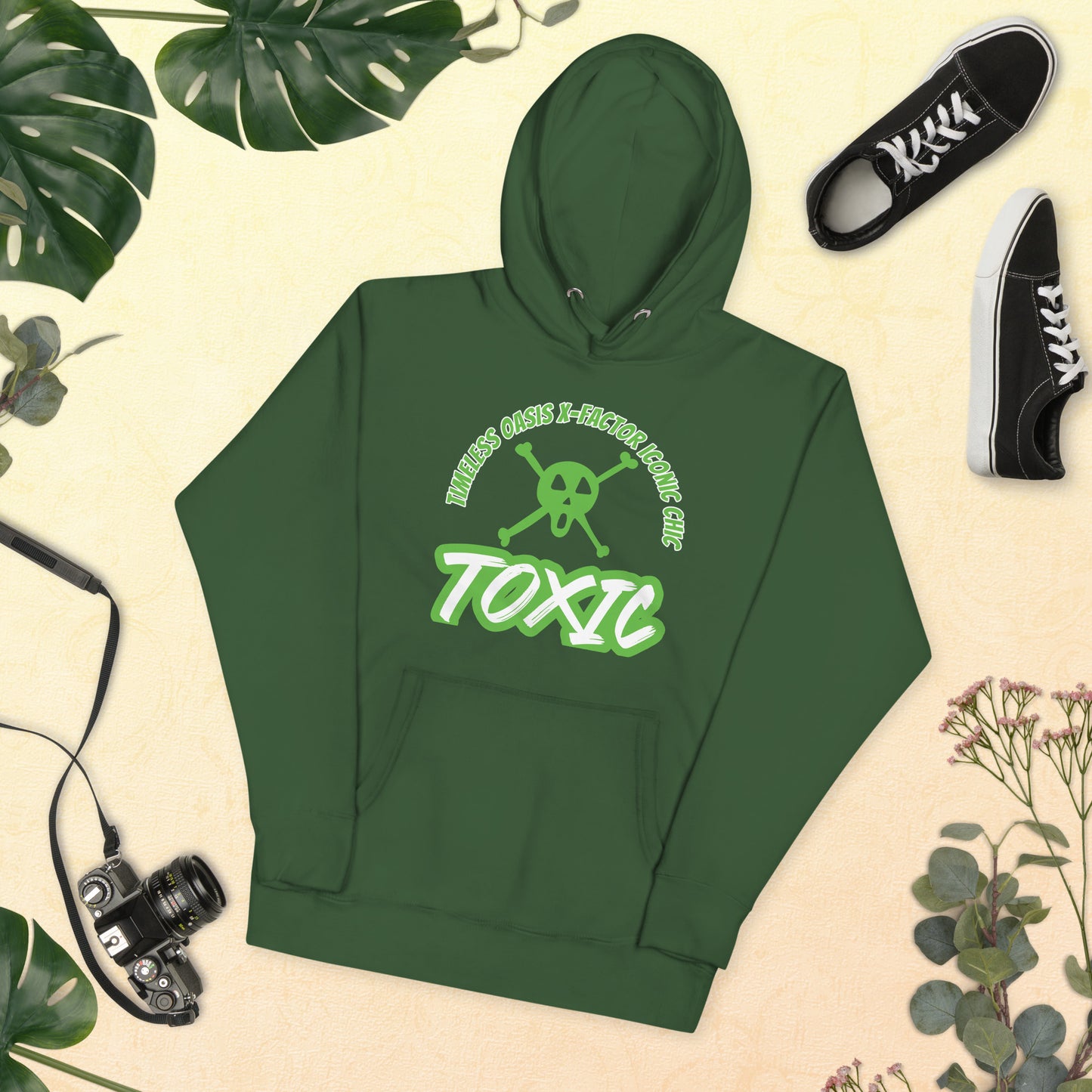 TOXIC SKULL Unisex Hoodie (G)