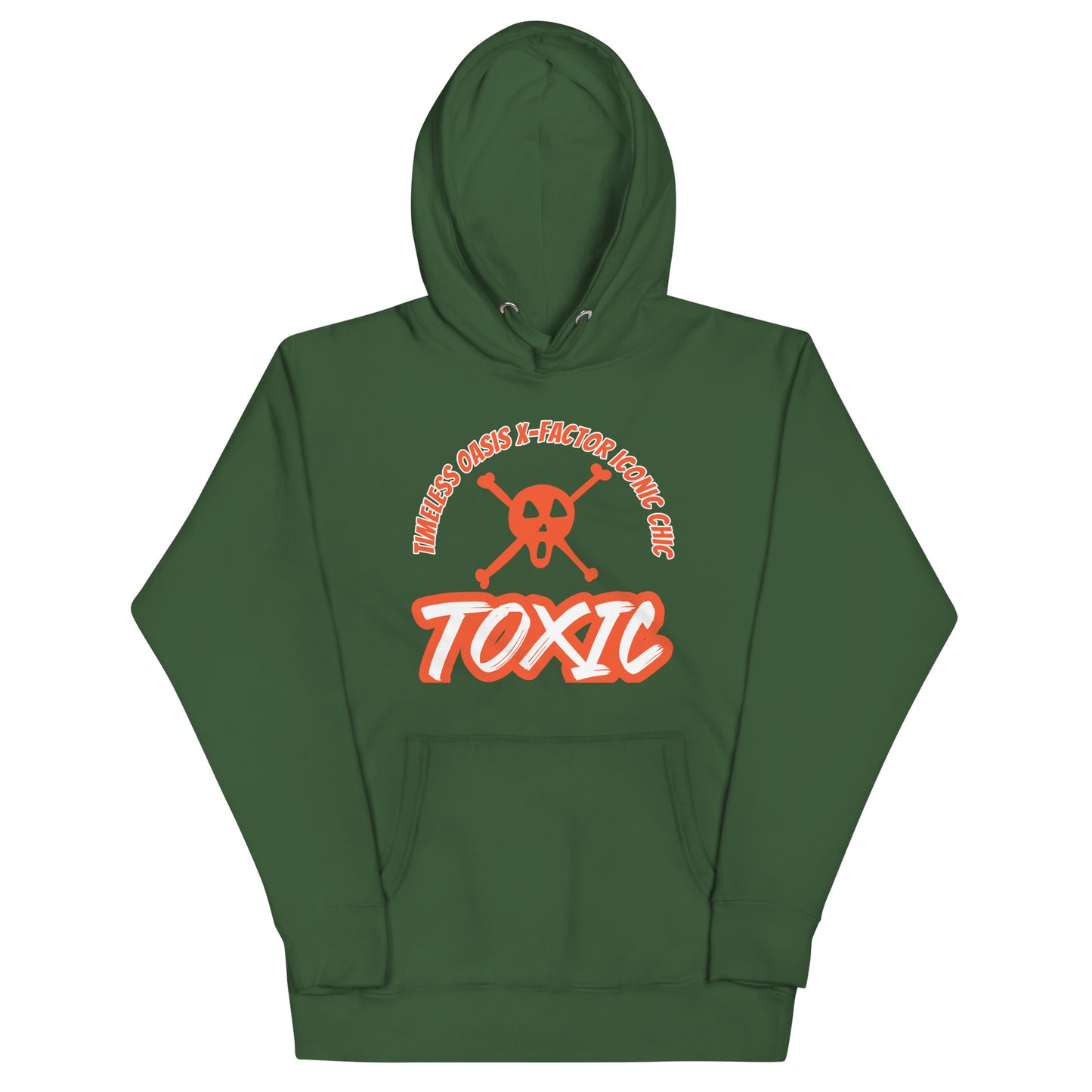 TOXIC SKULL Unisex Hoodie (O)