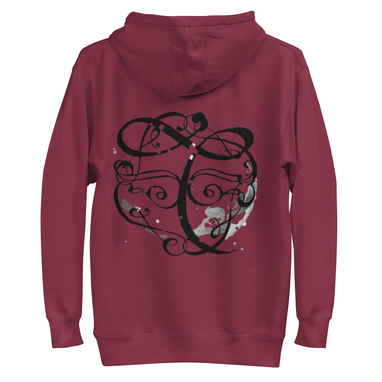 TOXIC SKULL Unisex Hoodie (B/W)