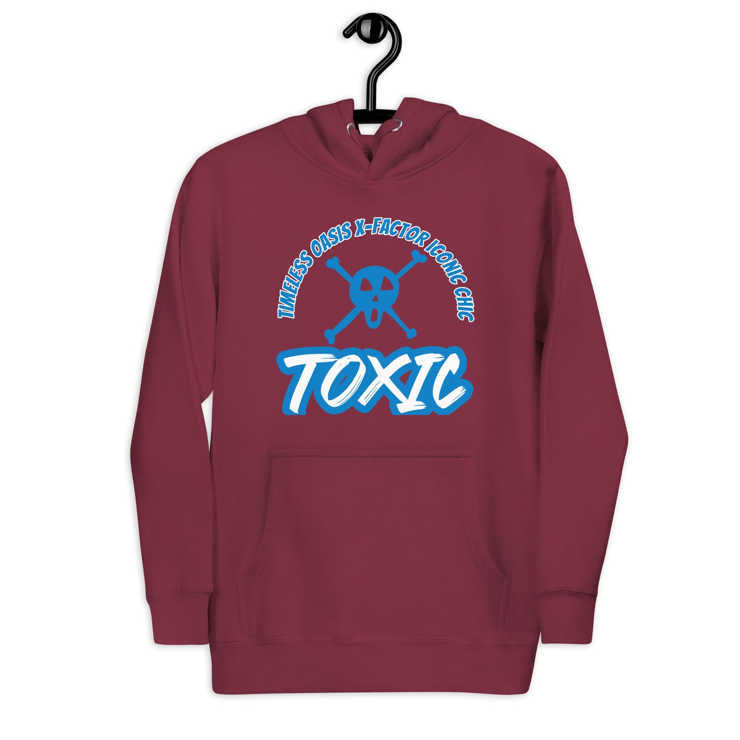 TOXIC SKULL Unisex Hoodie (B)