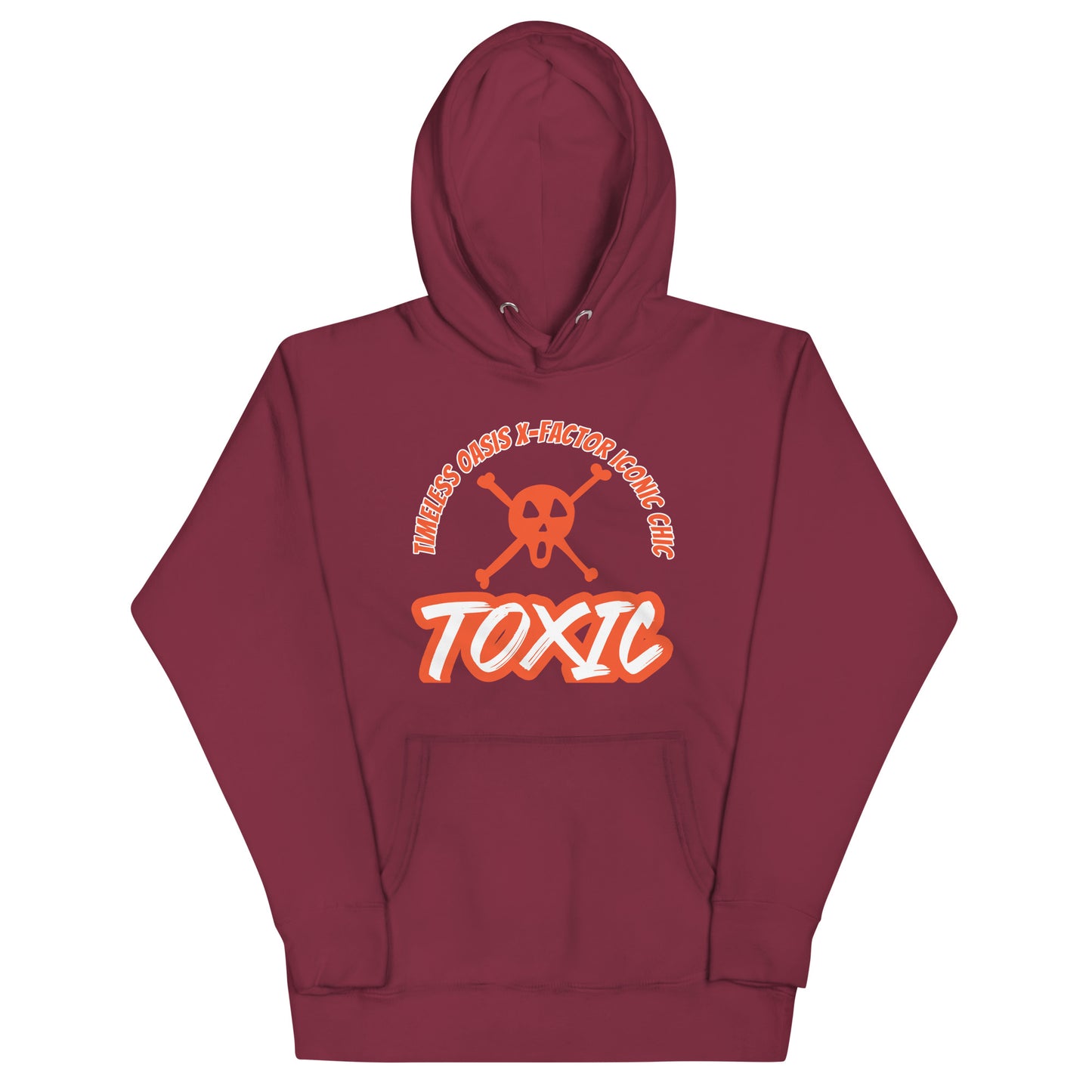 TOXIC SKULL Unisex Hoodie (O)