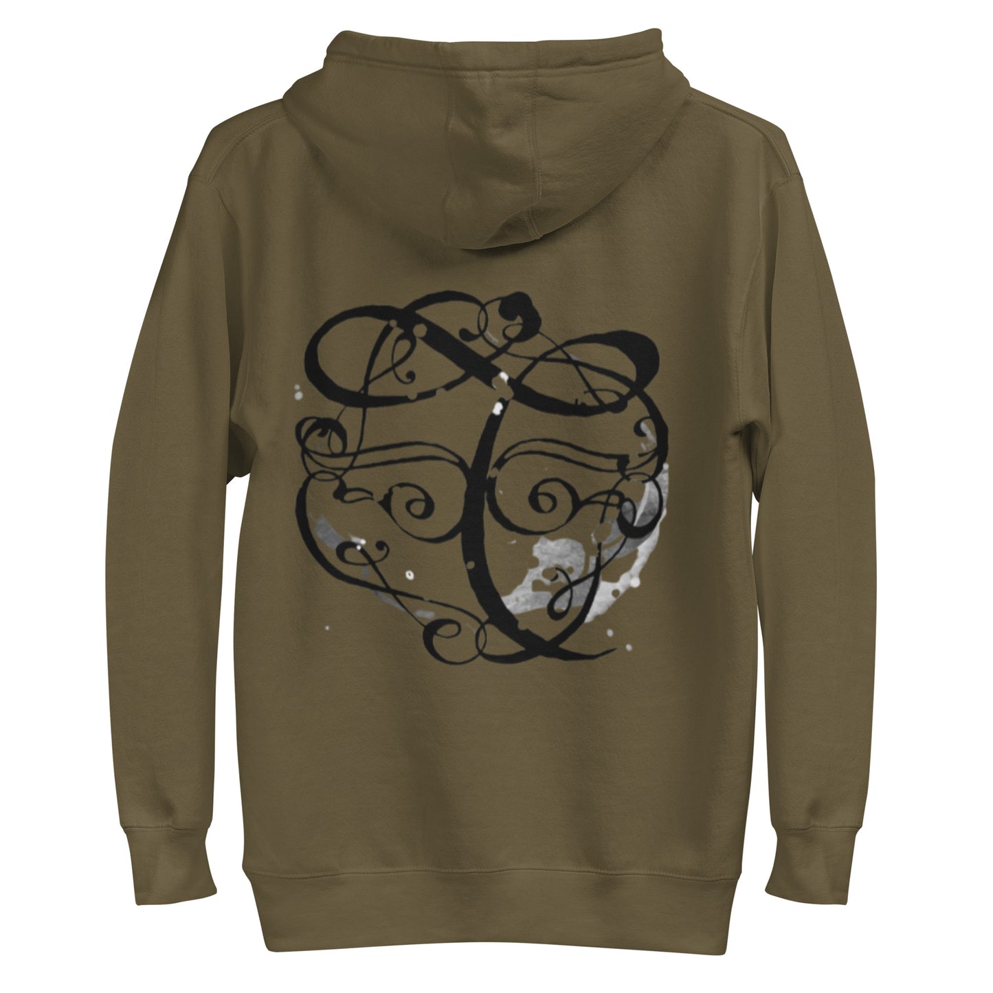 TOXIC SKULL Unisex Hoodie (B/W)
