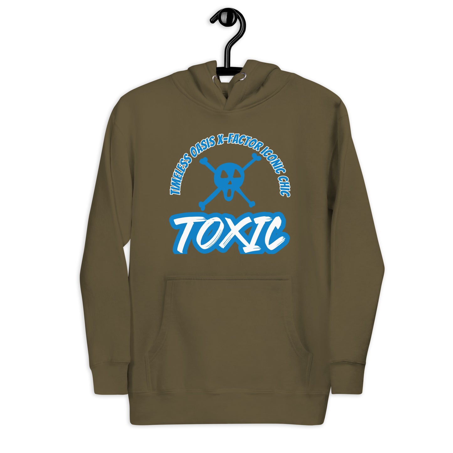 TOXIC SKULL Unisex Hoodie (B)