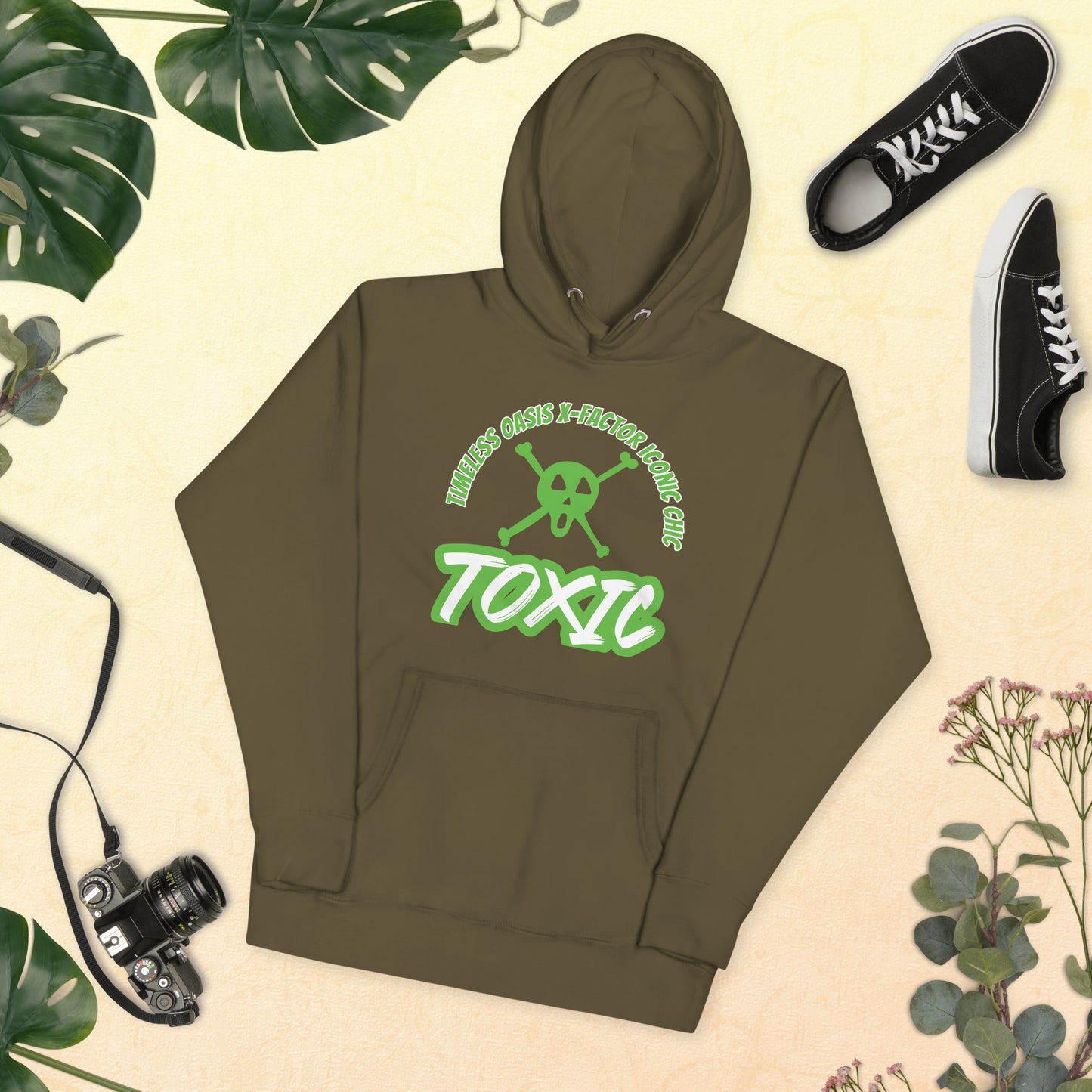 TOXIC SKULL Unisex Hoodie (G)