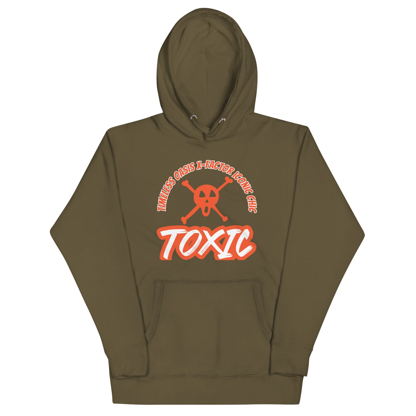 TOXIC SKULL Unisex Hoodie (O)