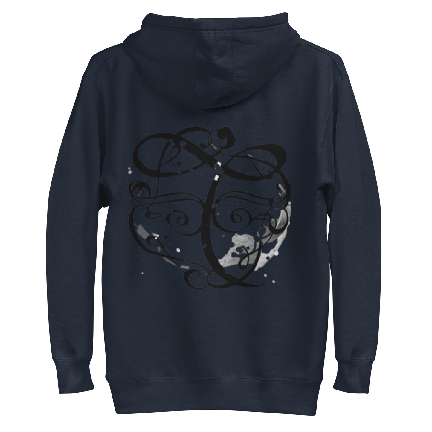 TOXIC SKULL Unisex Hoodie (B/W)