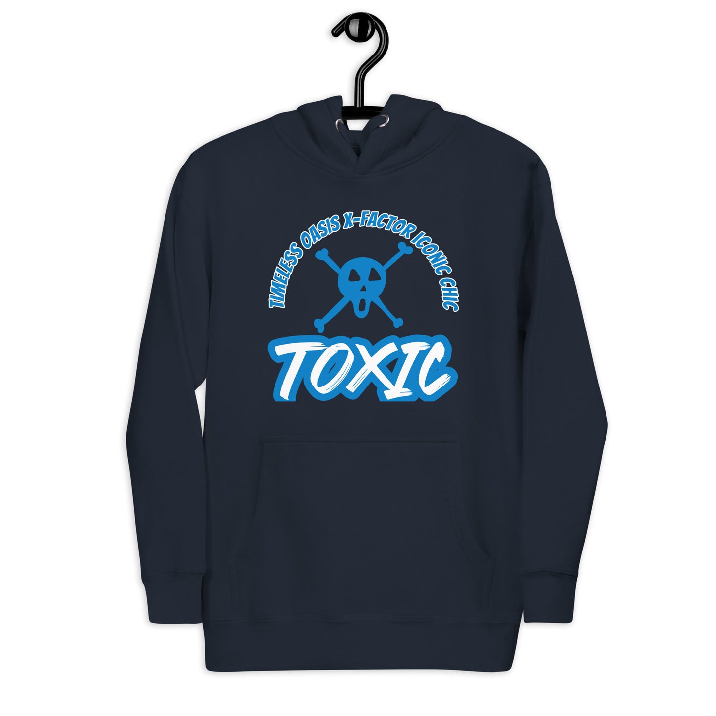 TOXIC SKULL Unisex Hoodie (B)