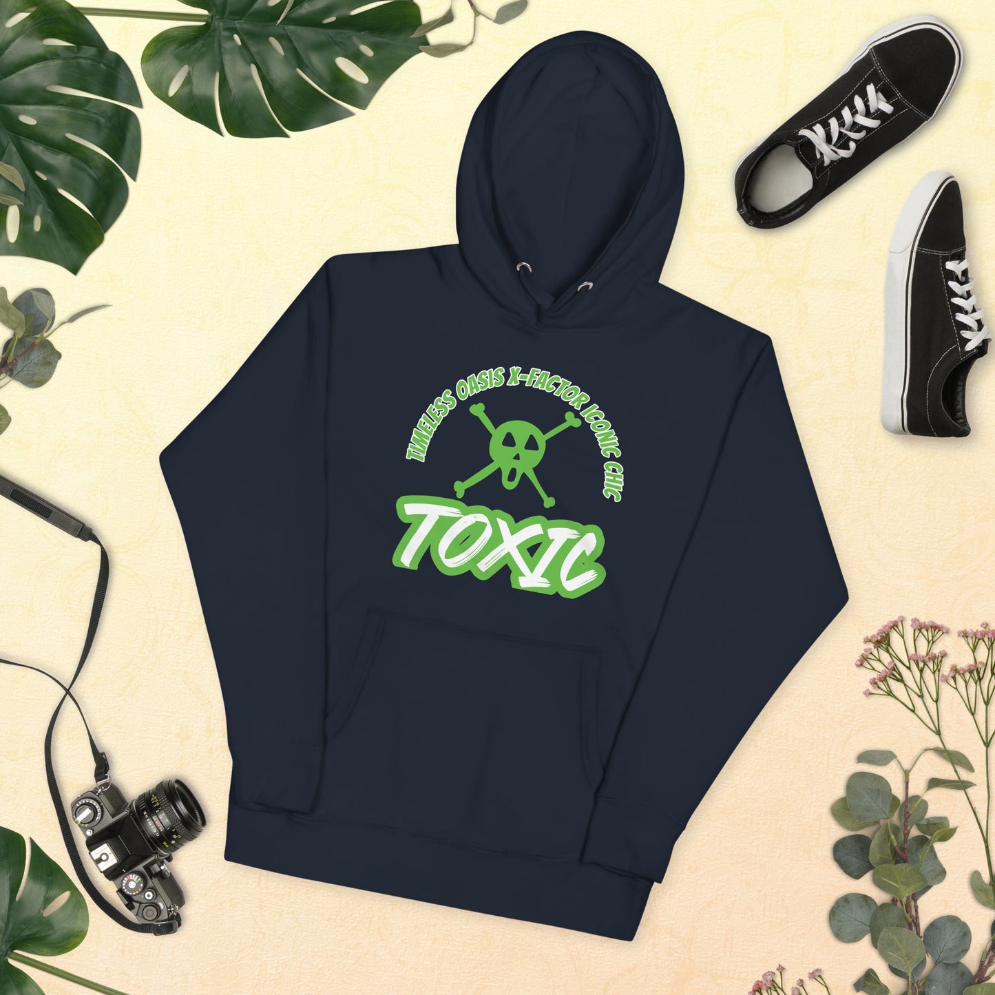 TOXIC SKULL Unisex Hoodie (G)