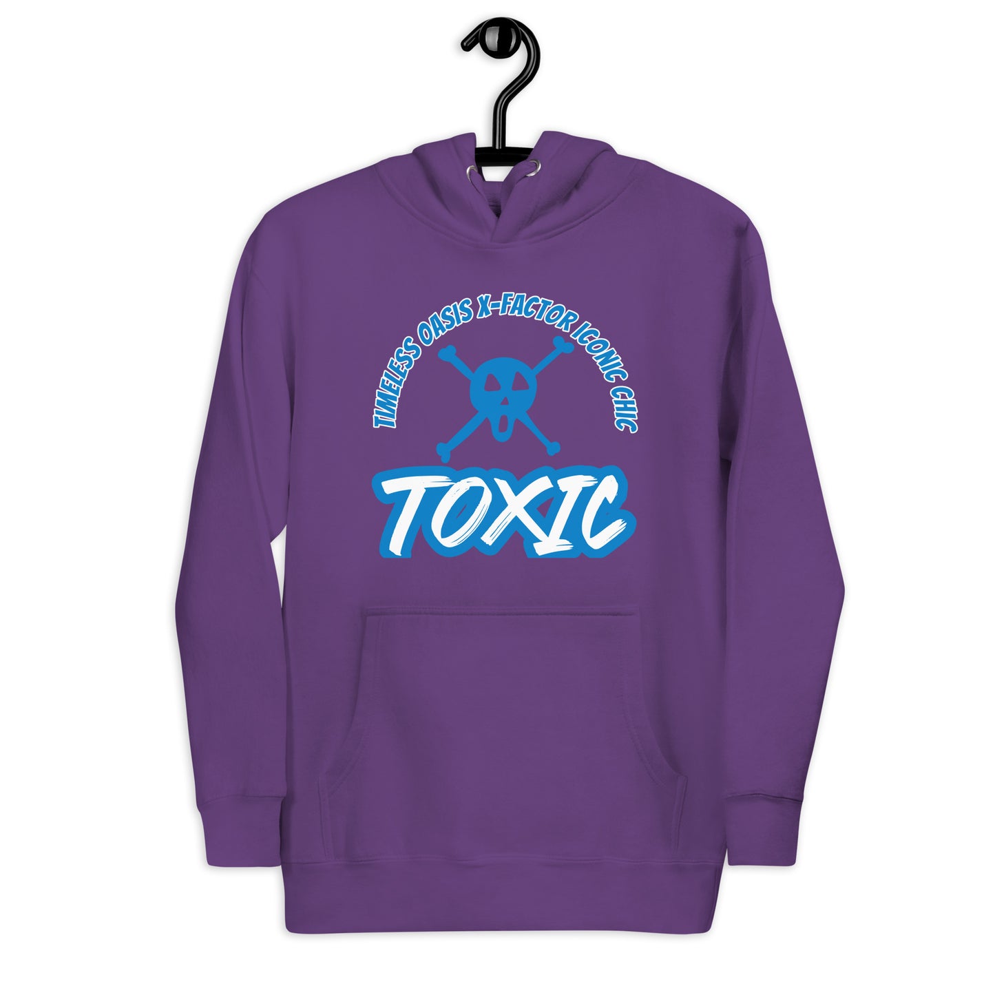 TOXIC SKULL Unisex Hoodie (B)