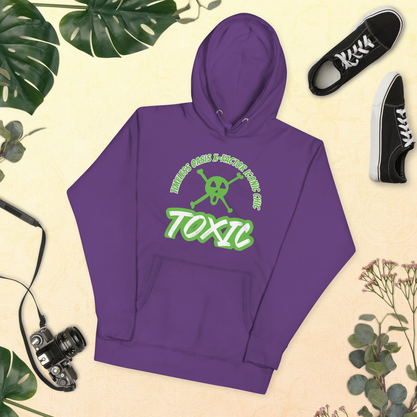 TOXIC SKULL Unisex Hoodie (G)