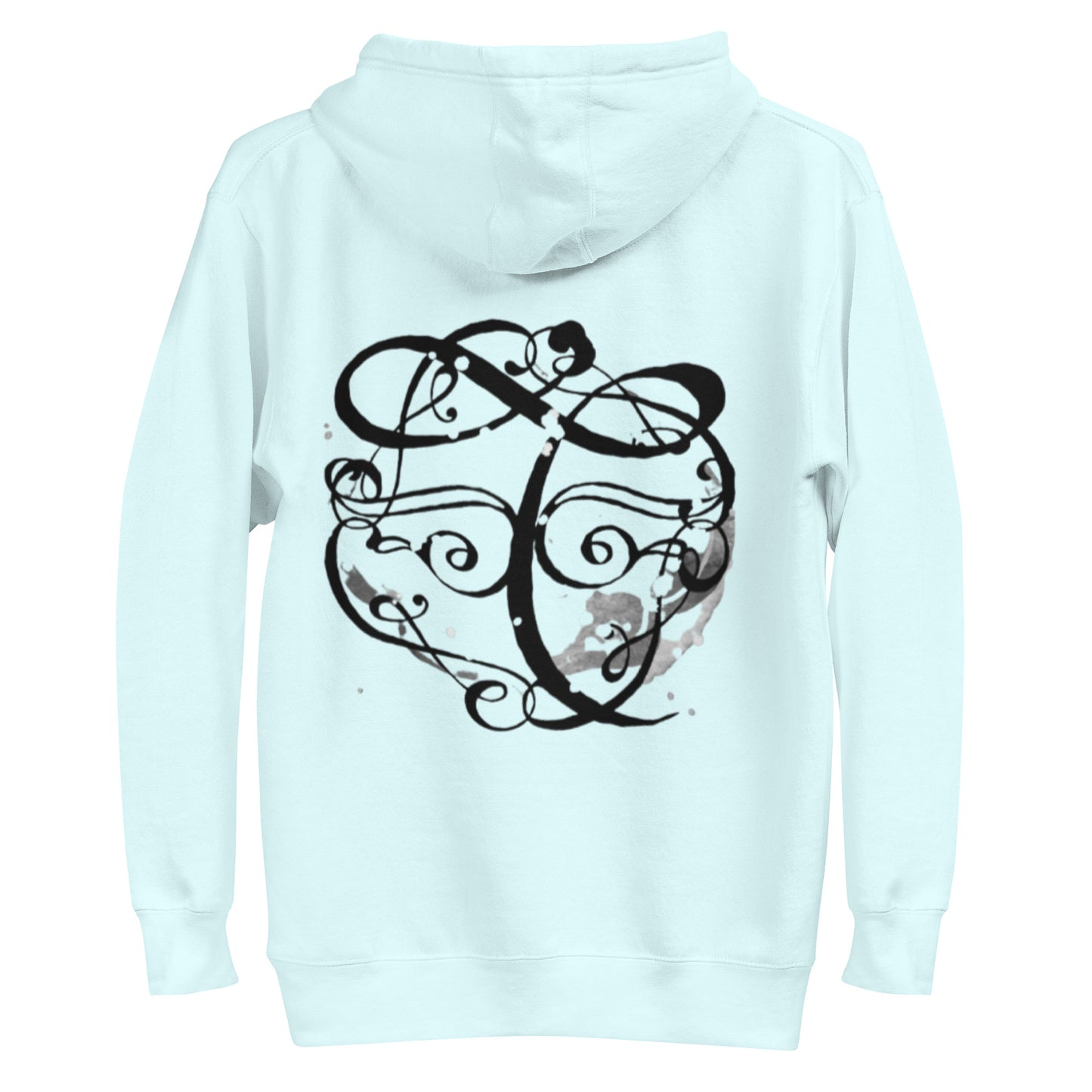 TOXIC SKULL Unisex Hoodie (B/W)