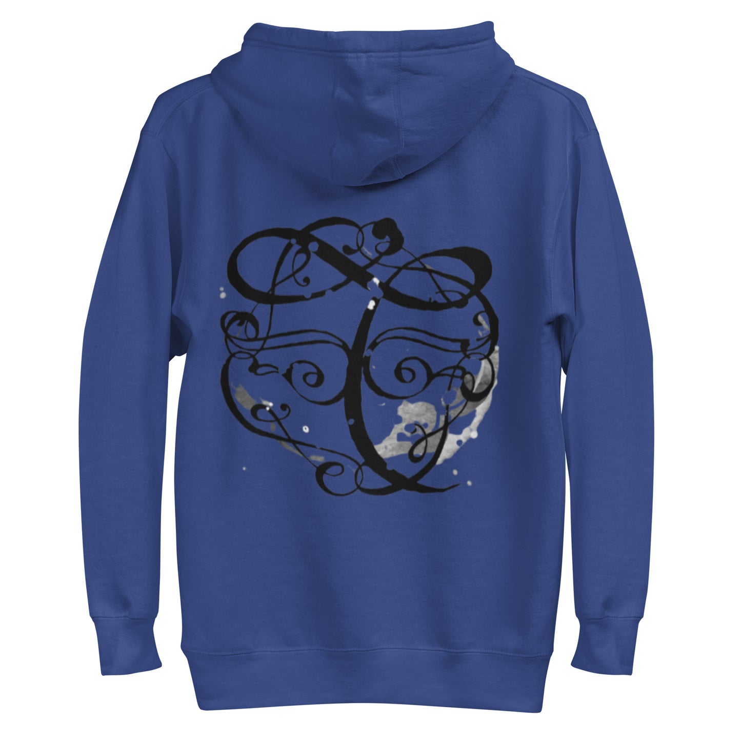 TOXIC SKULL Unisex Hoodie (B/W)