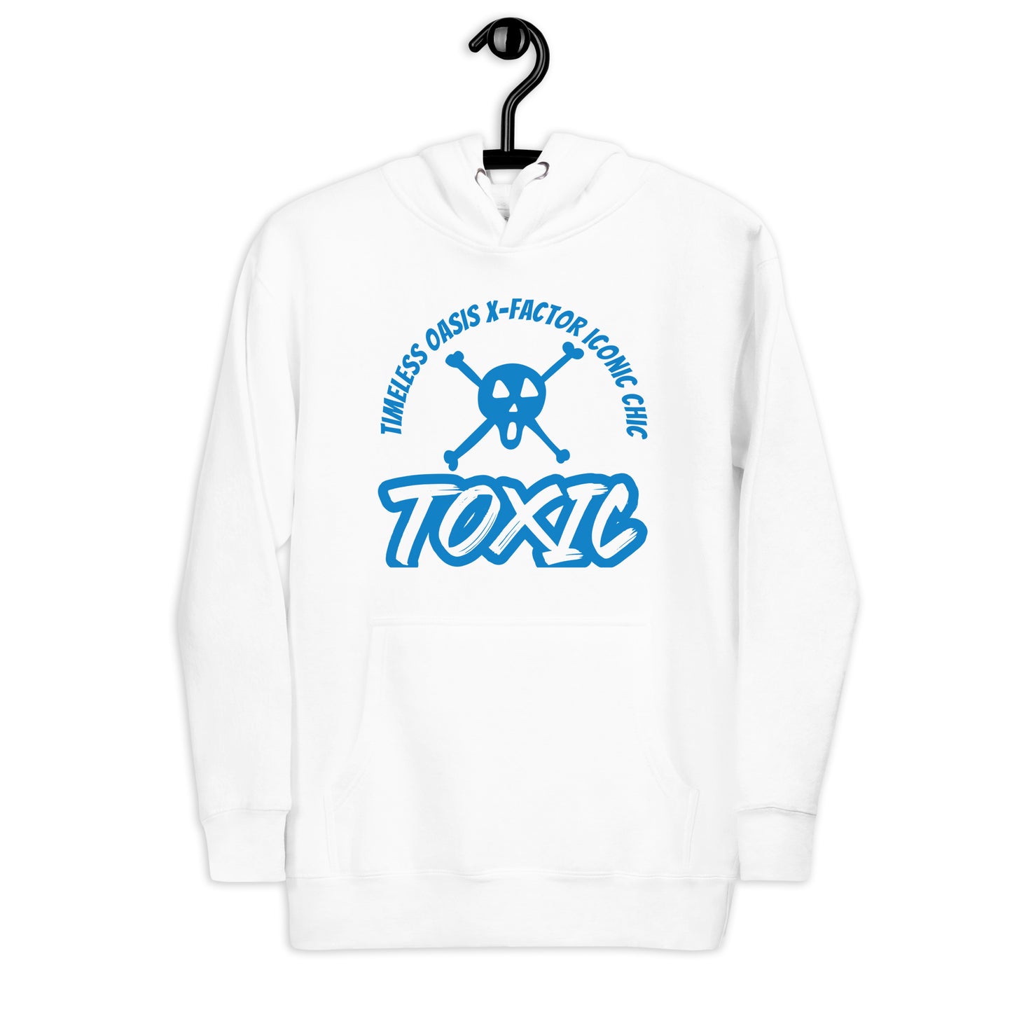 TOXIC SKULL Unisex Hoodie (B)