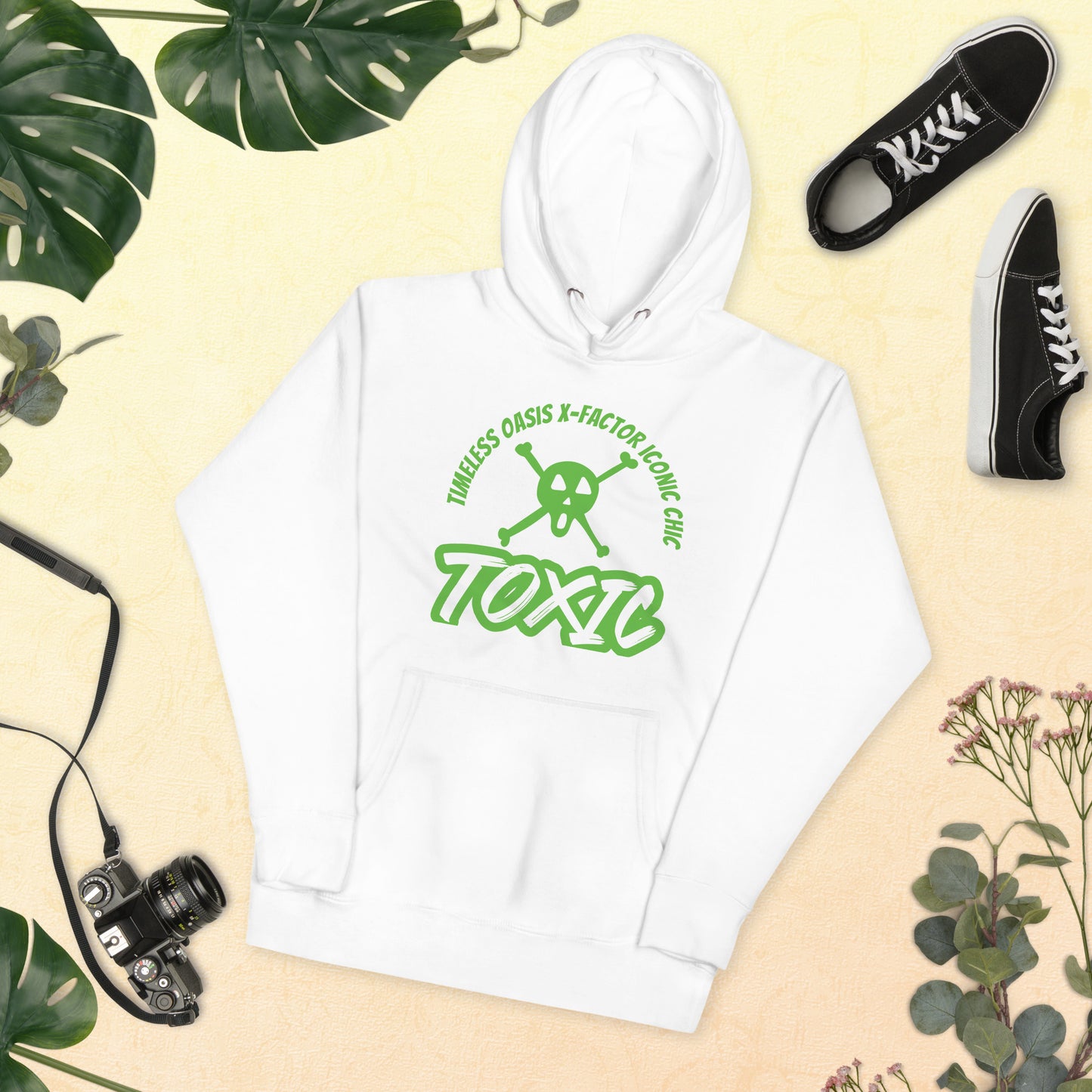 TOXIC SKULL Unisex Hoodie (G)