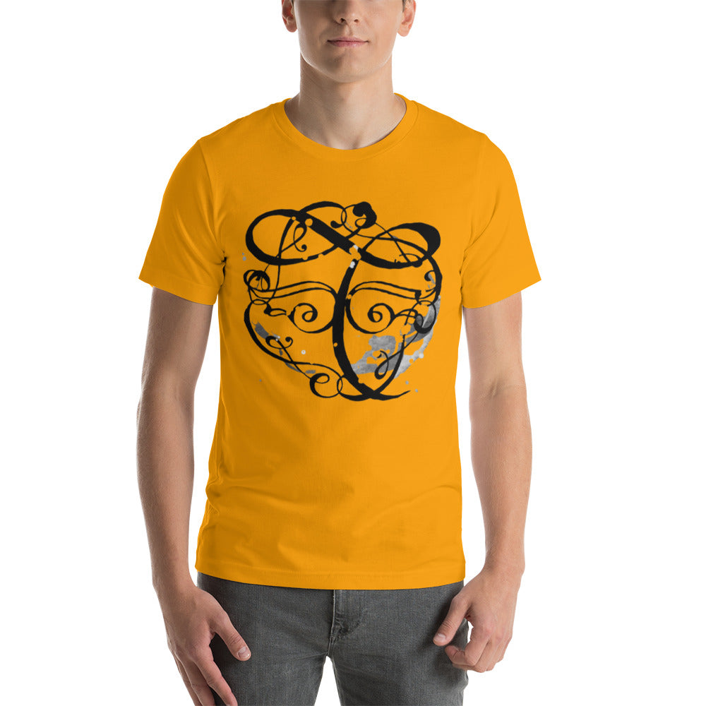 TOXIC Unisex Black/White T-Shirt
