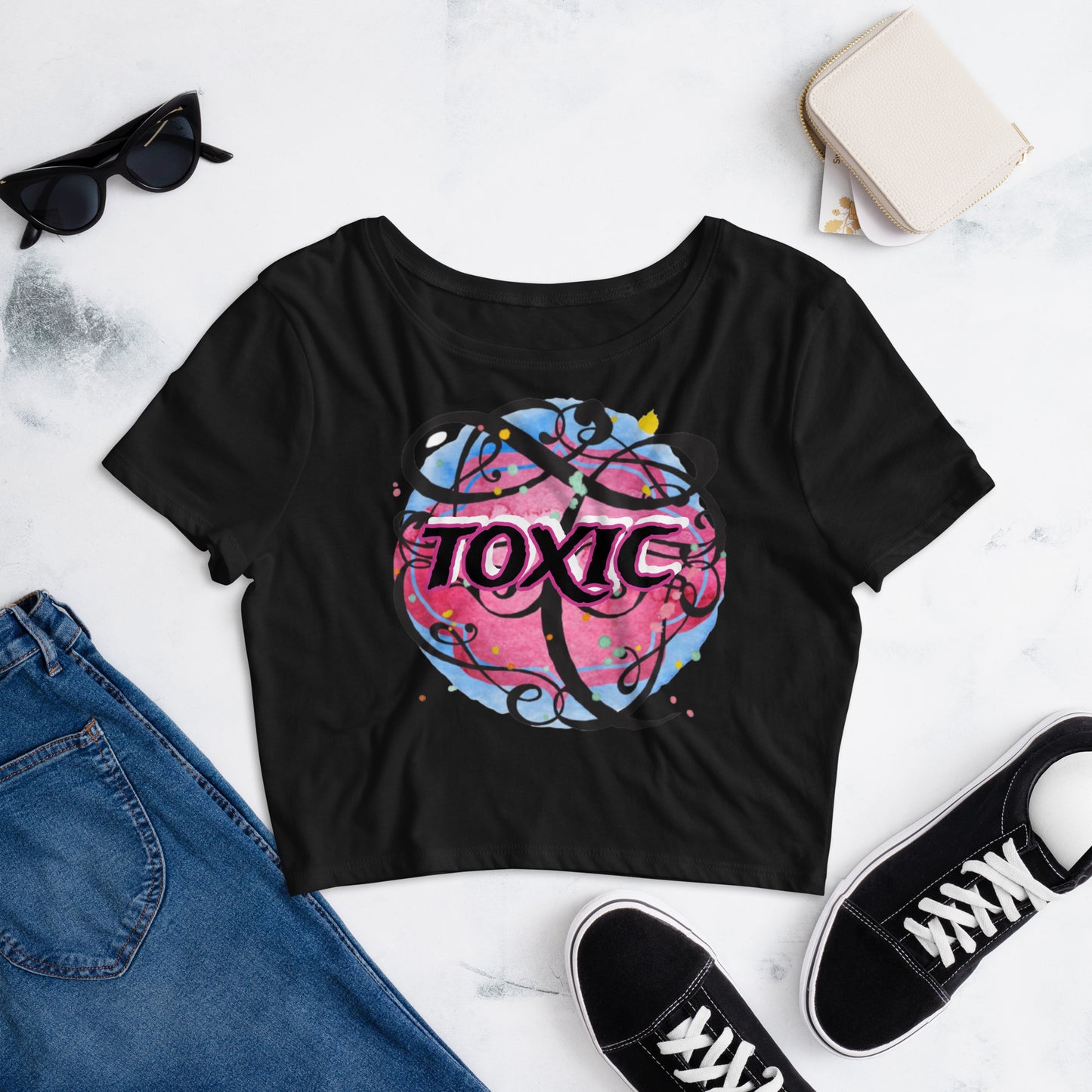 TOXIC Women’s Crop Tee