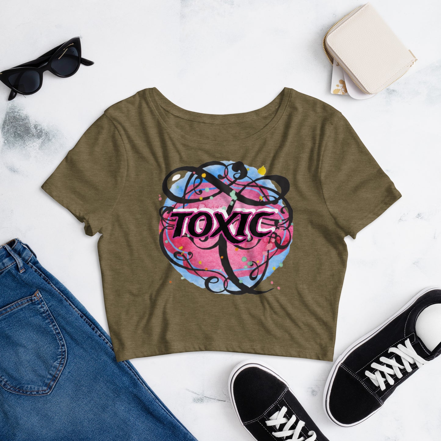 TOXIC Women’s Crop Tee