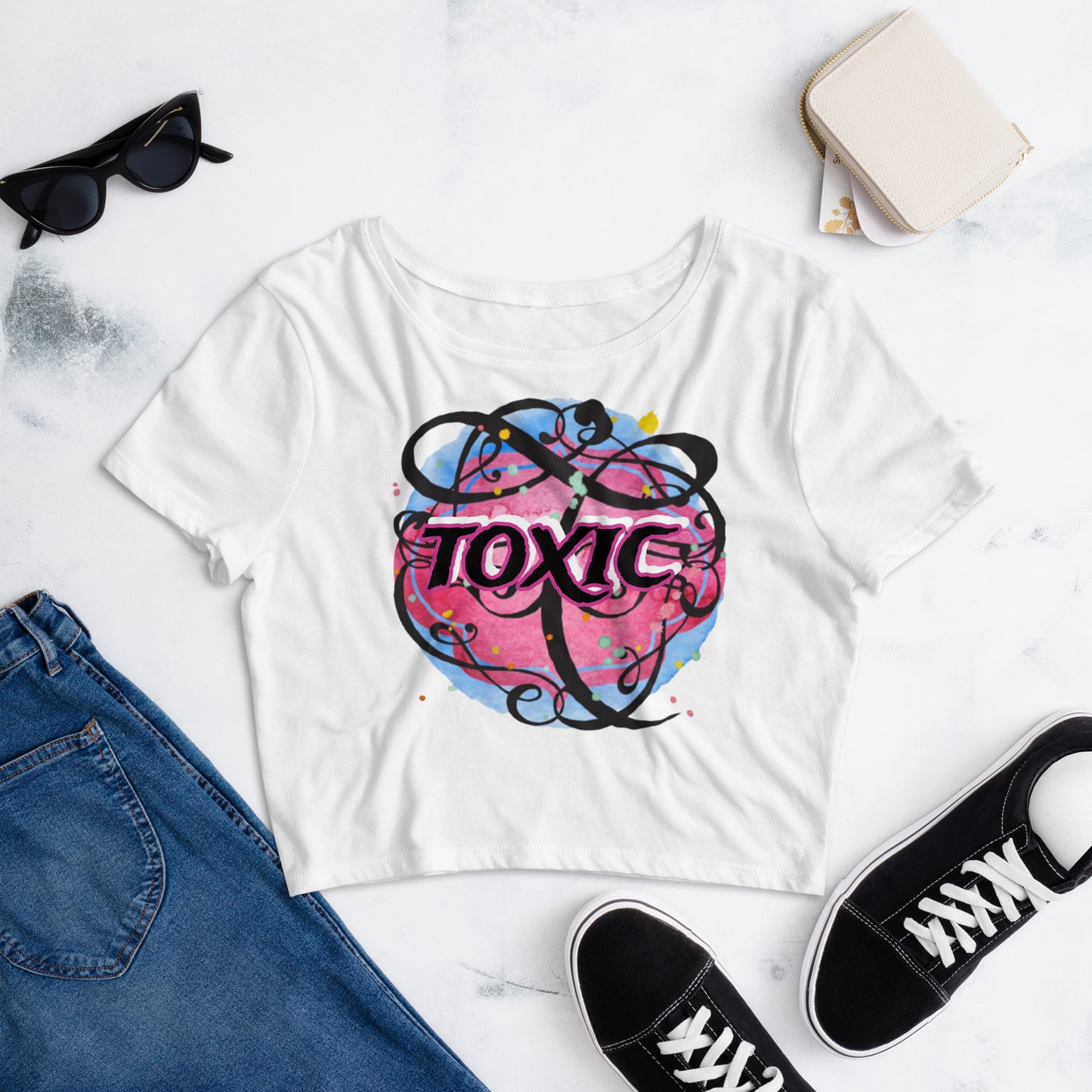 TOXIC Women’s Crop Tee